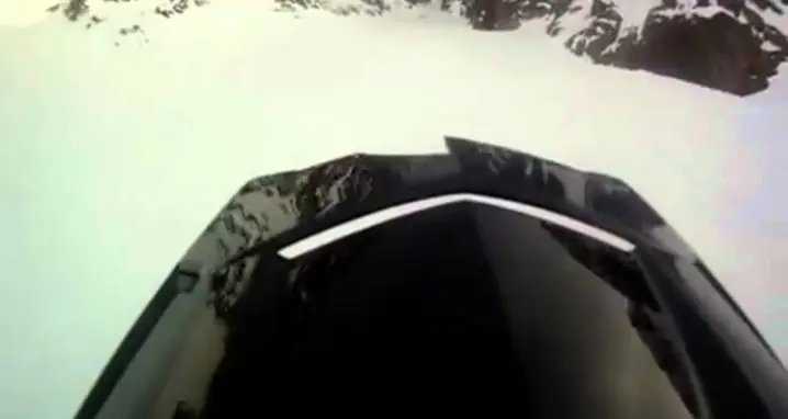 Ridiculous Snowmobile Fail