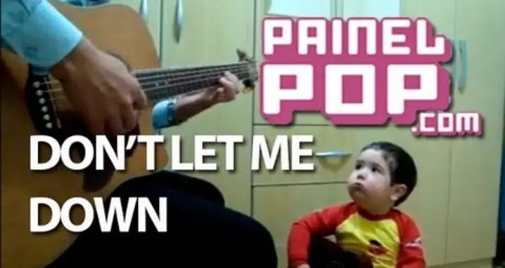 Two Year Old Sings The Beatles With His Dad