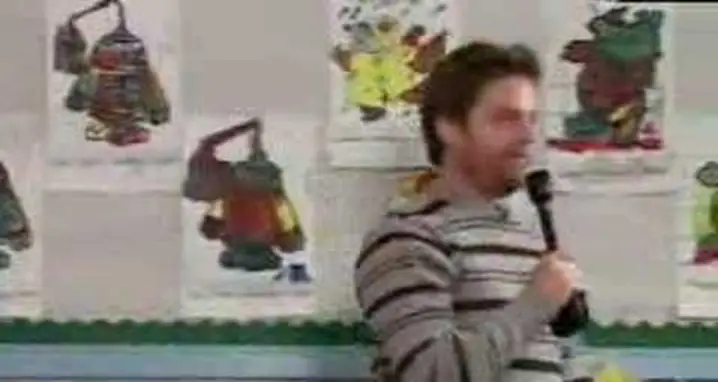 Zach Galifianakis Does Stand Up At A Preschool