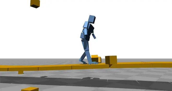 Computer Simulations Teach Themselves To Walk