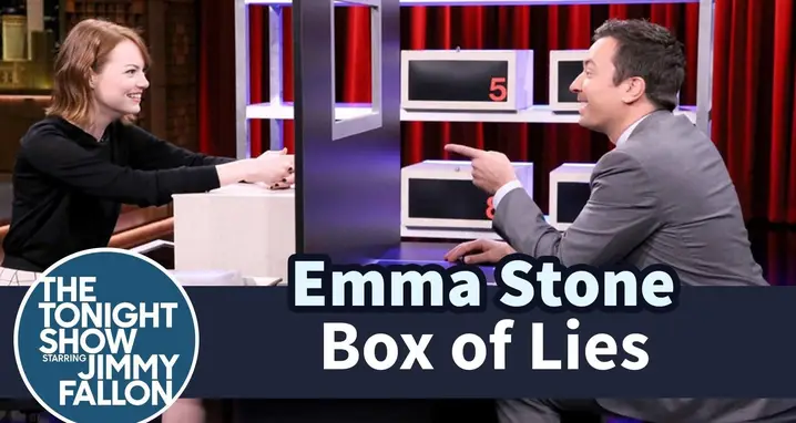 Emma Stone Proves She Is A Horrible Liar During Game Of Box Of Lies