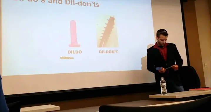 Move Over Gettysburg Address, Student Gives Emotional Speech On The Importance Of Dildos