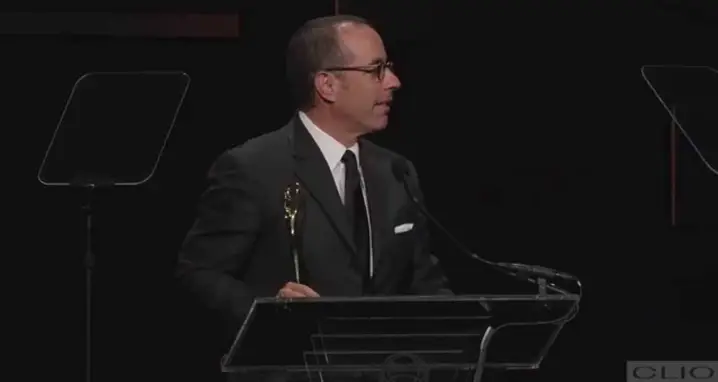Watch Jerry Seinfeld Rip Advertising Industry In Awards Ceremony