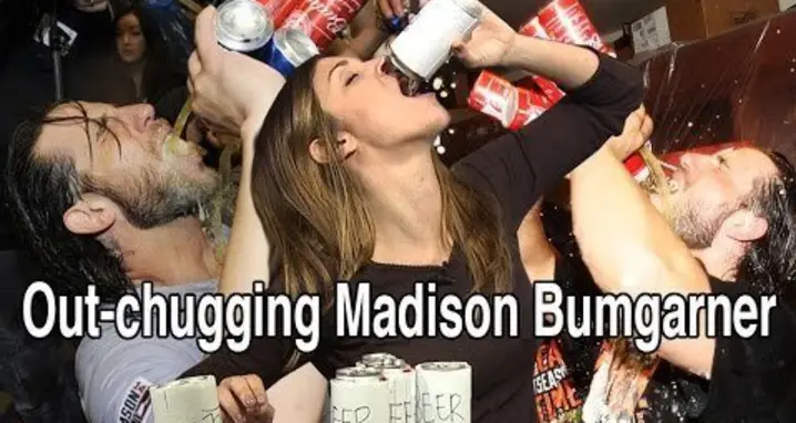 Watch Katie Nolan Out Chug Madison Bumgarner