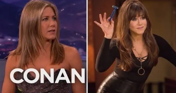 Jennifer Aniston Discusses C**k Rings On ‘Conan’