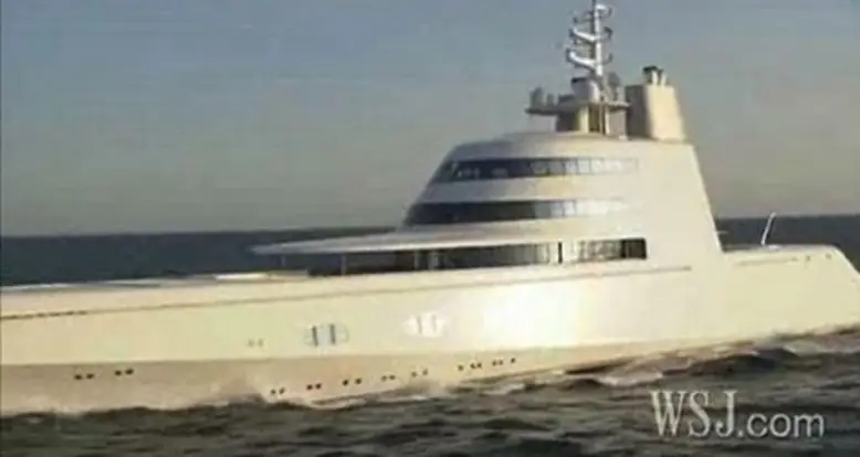 Entering The $300 Million Yacht Of A Russian Billionaire