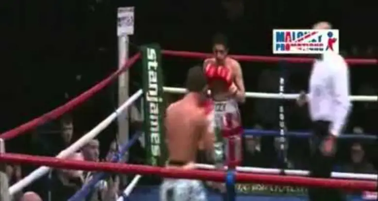 Obnoxiously Arrogant Boxer Immediately Gets Knocked Out