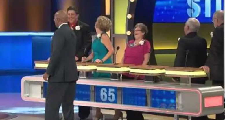 Catch This Contestant’s Awkward Answer To ‘Name Something That Has To Be Licked’
