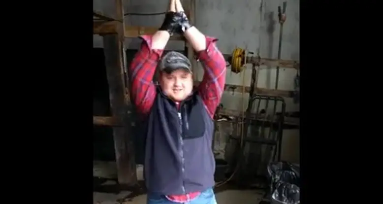 Watch This Guy Fail Miserably In Attempt To Escape From Duct Tape Handcuffs