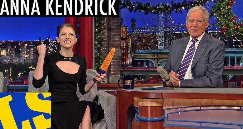 Watch Anna Kendrick Discuss Drugs And Furry Dildos With David Letterman
