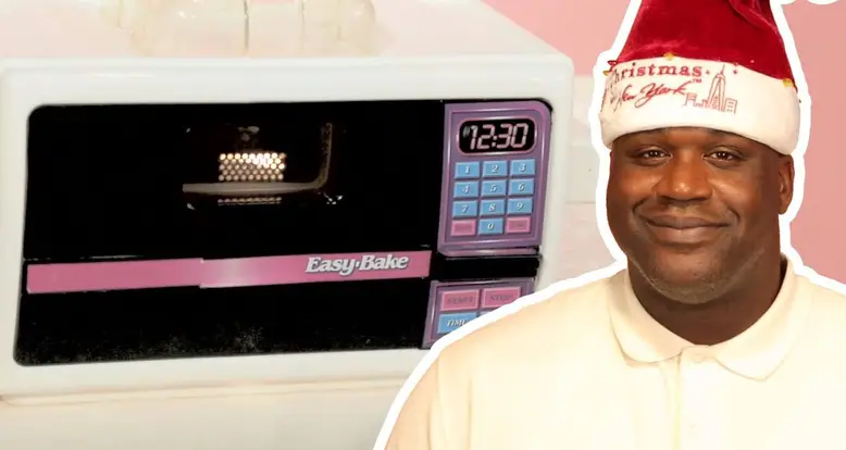 Watch Shaq Cook Your Favorite Dishes With The Easy Bake Oven