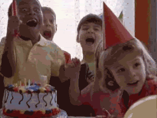Excited Kids GIF