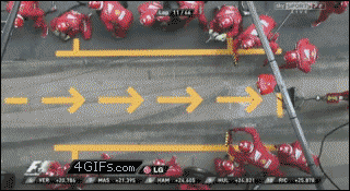 Sports GIFs Pit Stop