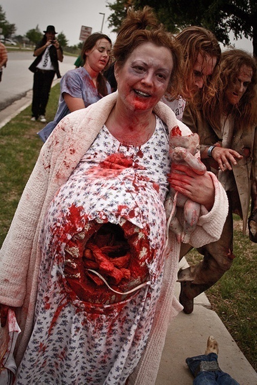 Pregnant Zombie