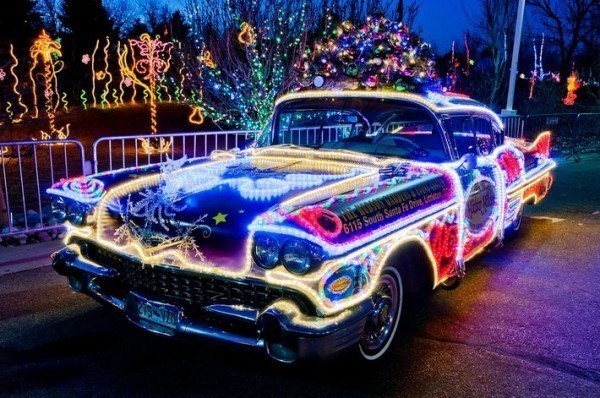 Crazy Christmas Decorations Car