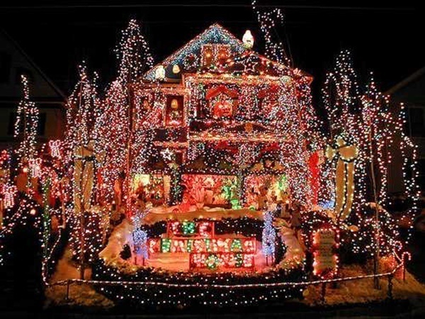 Crazy Christmas Decorations Gaudy