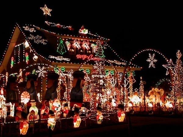 Crazy Christmas Decorations Red Green
