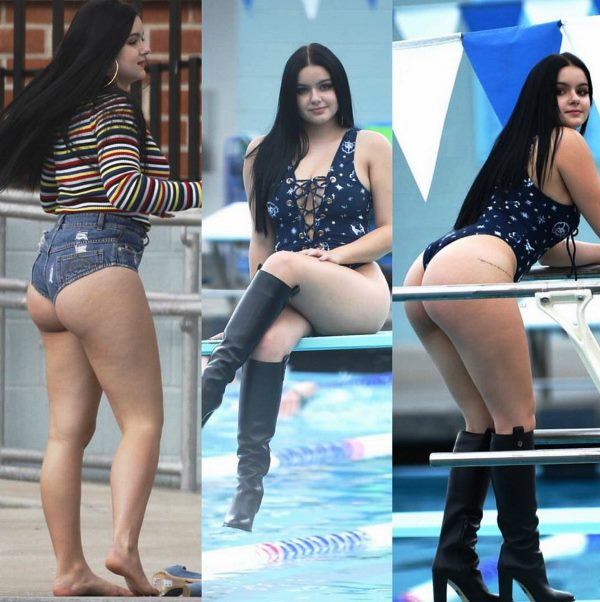 Ariel Winter Butt Collage